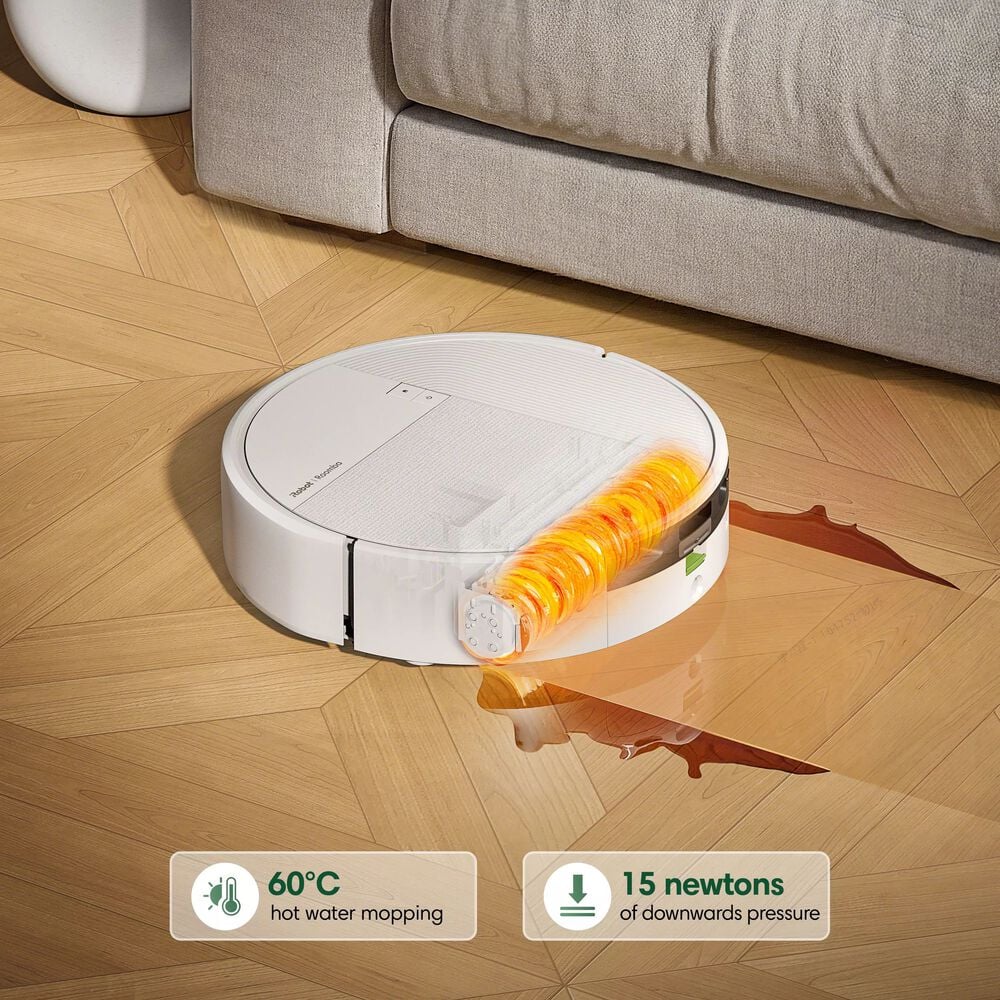 Lift stubborn stains with hot mopping