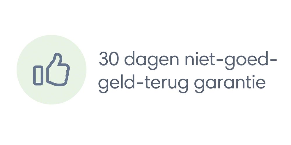 Proefperiode van 60 dagen thuis plus gratis verzending