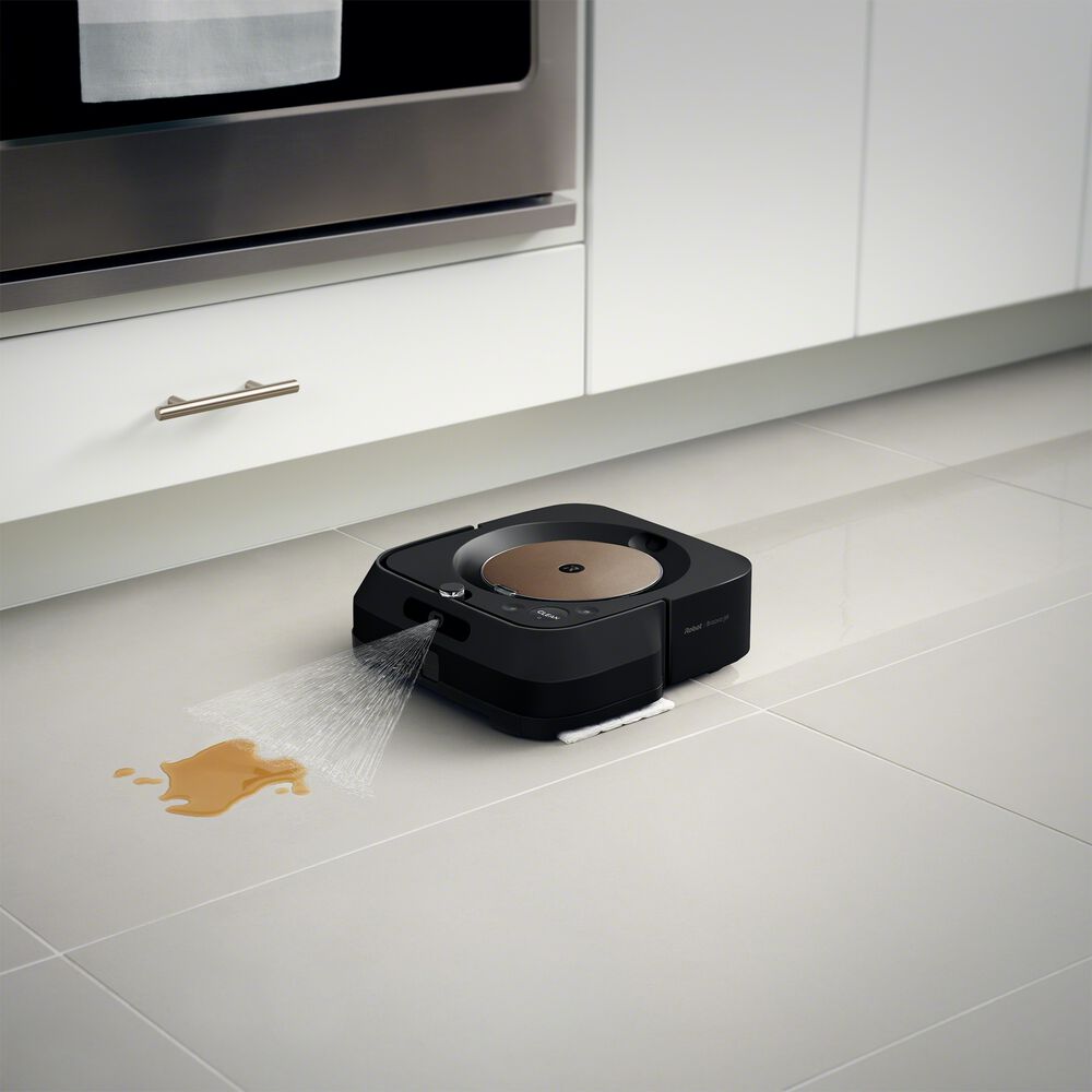 O Robot Esfregona Evolu&iacute;do com Pulveriza&ccedil;&atilde;o de Precis&atilde;o