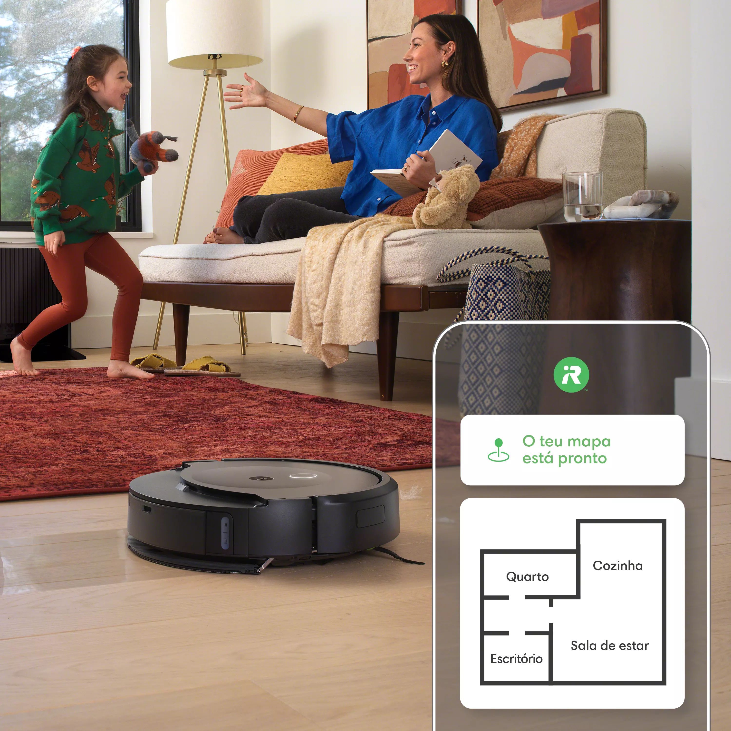 Robot Roomba Combo 10 Max com base AutoWash