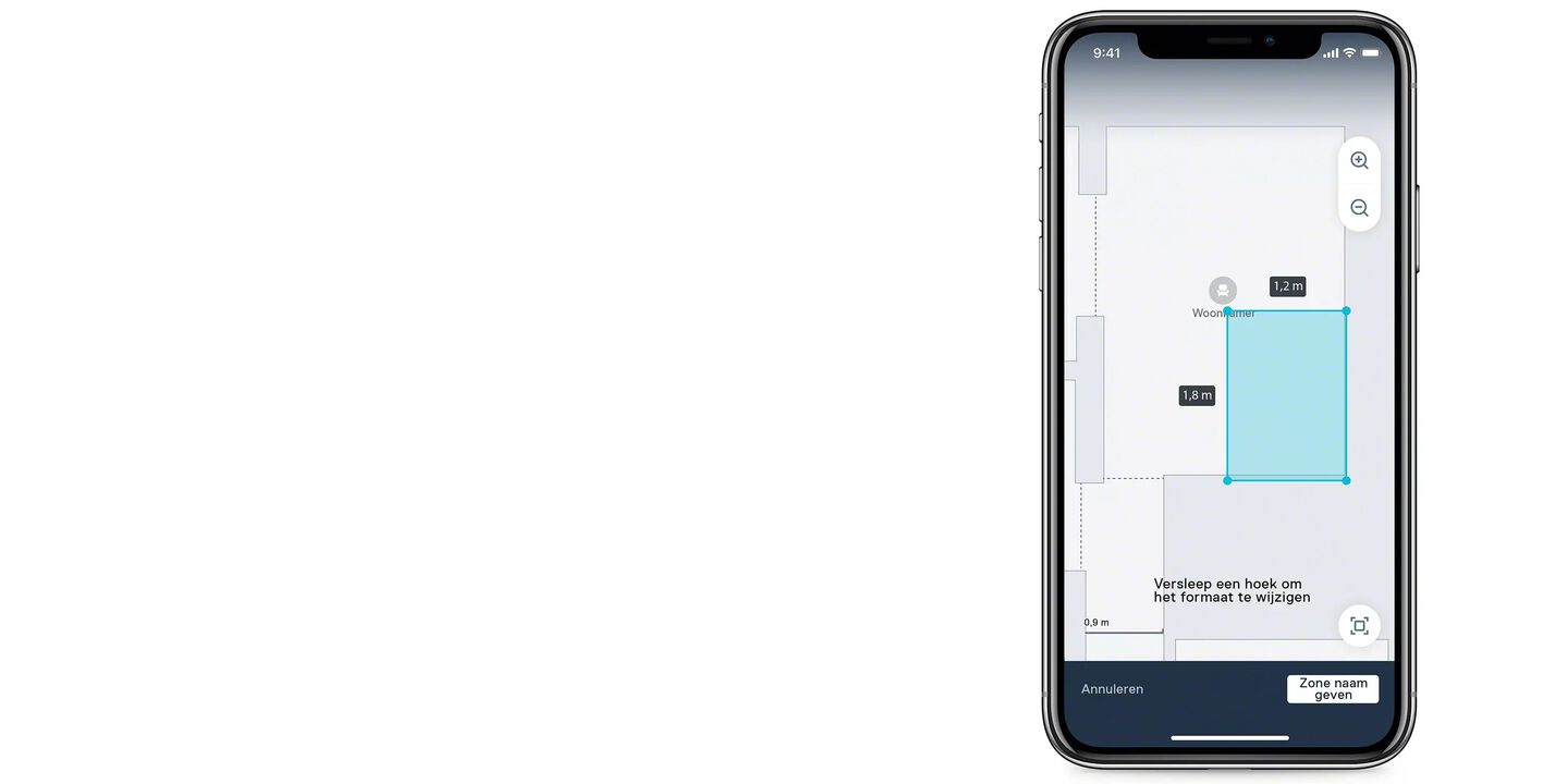 Home app screen