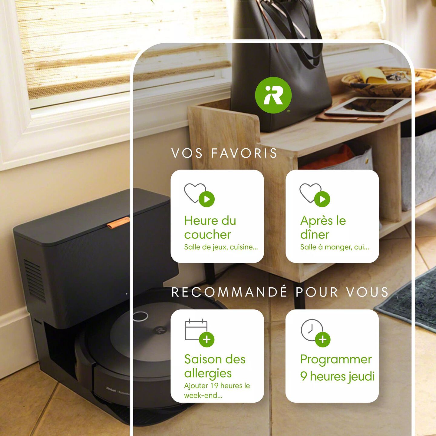 Routines de nettoyage préférées et recommandées sur un téléphone
