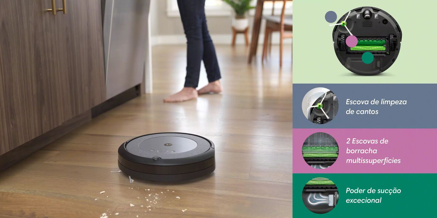 Se n&atilde;o &eacute; da iRobot, n&atilde;o &eacute; um Roomba.