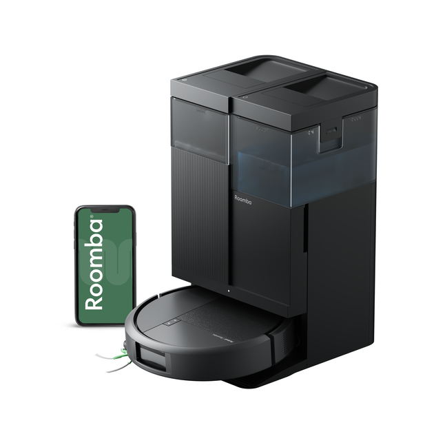 Roomba&reg; Combo 515 Plus + Base AutoWash&trade; &ndash; Preto