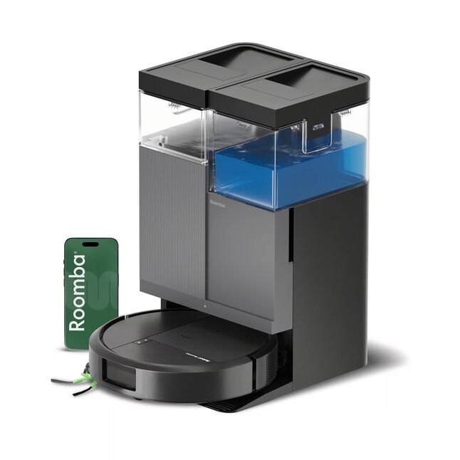 Roomba&reg; Combo 415 Plus + Dock AutoWash&trade; &ndash; Preto