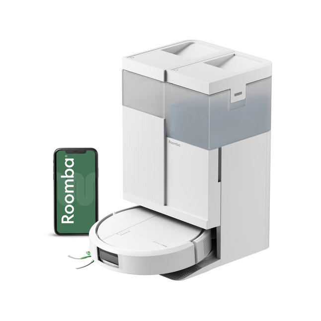 Roomba&reg; Plus 515 Combo Robot + AutoWash&trade; Dock - White