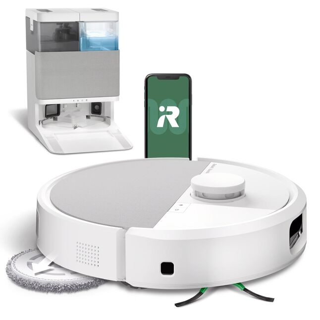 Roomba® Combo 505 Plus + Base AutoWash™ – Branco