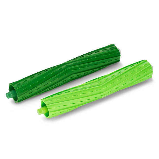 Zwei Gummib&uuml;rsten f&uuml;r alle B&ouml;den f&uuml;r Roomba Combo&reg; Roboter und Roomba&reg; Roboter der e-, i- und j-Serien sowie den Roomba Combo&reg; 10 Max Roboter