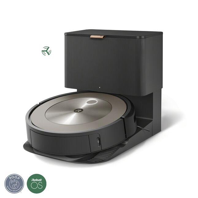 Robot aspirador Roomba® j9+ con conexión Wi-Fi y vaciado automático