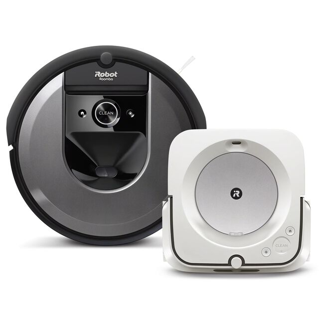 Pack iRobot® com robot aspirador Roomba® i7 e robot esfregona Braava jet® m6, , large image number 0