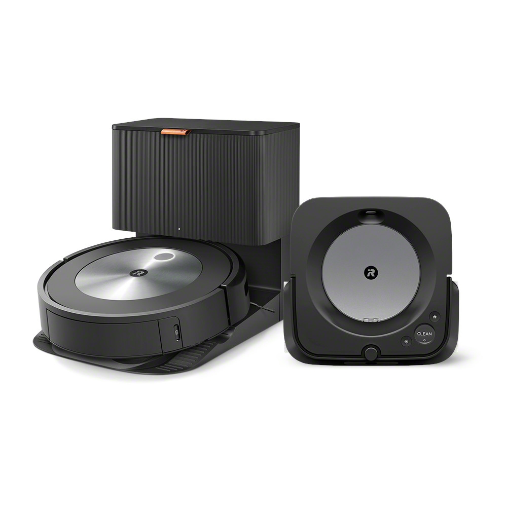 iRobot Roomba s9+ Braava jet m6セット Roomba® s9+ Self-Emptying Robot Vacuum & Black Braava jet® m6