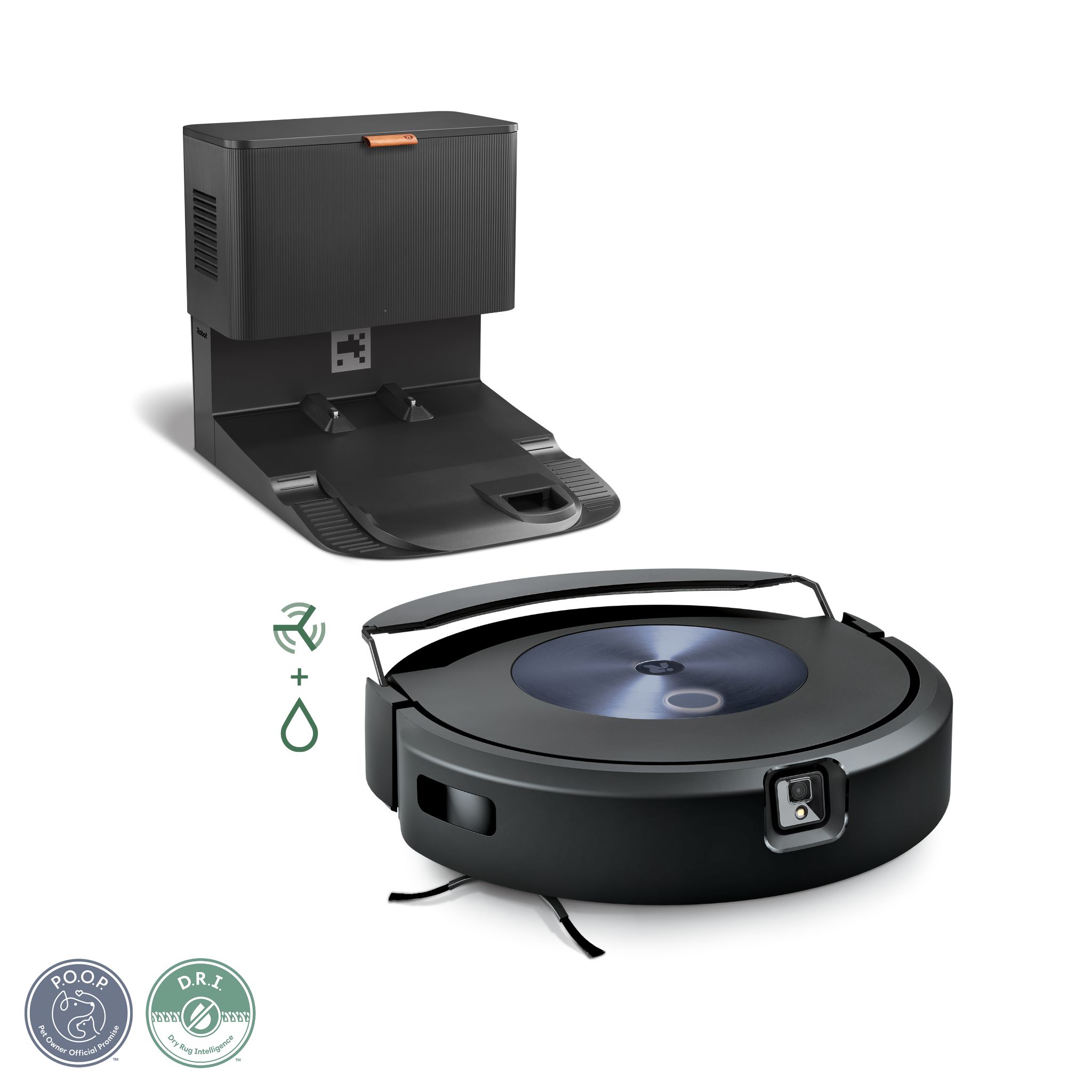 Robot aspirador e mopa Roomba Combo® j7 com ligação Wi-Fi